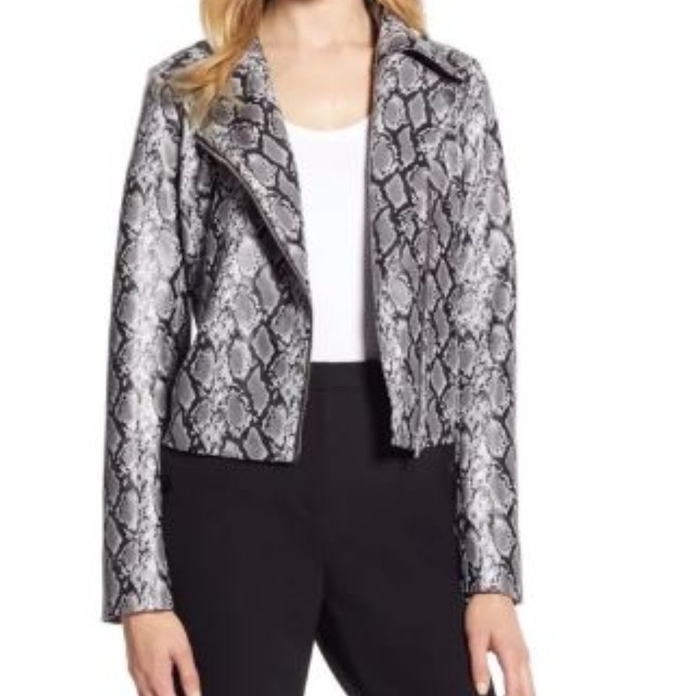 NWT Halogen Snake Print Jacket